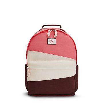 Torby Na Laptopa Kipling Damien Large Backpack Różowe | PL 1583QM